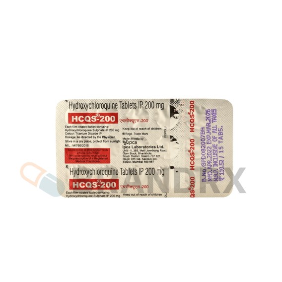 HCQS 200 mg Ipca Laboratories Ltd