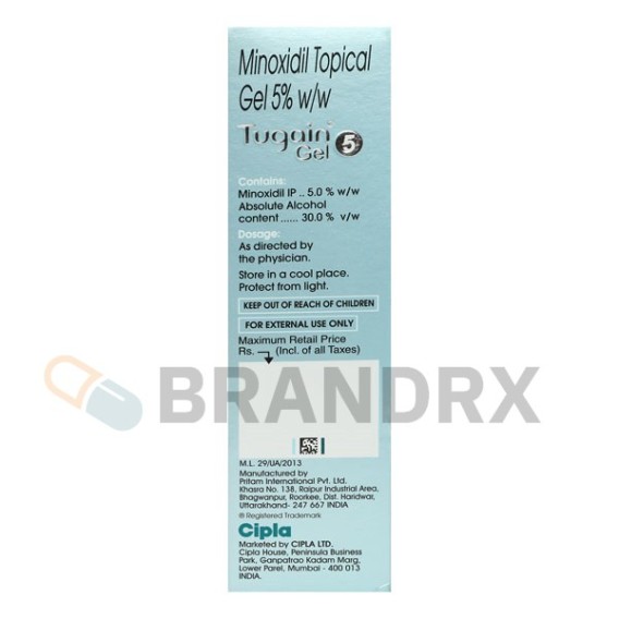 Tugain Gel 5% Cipla